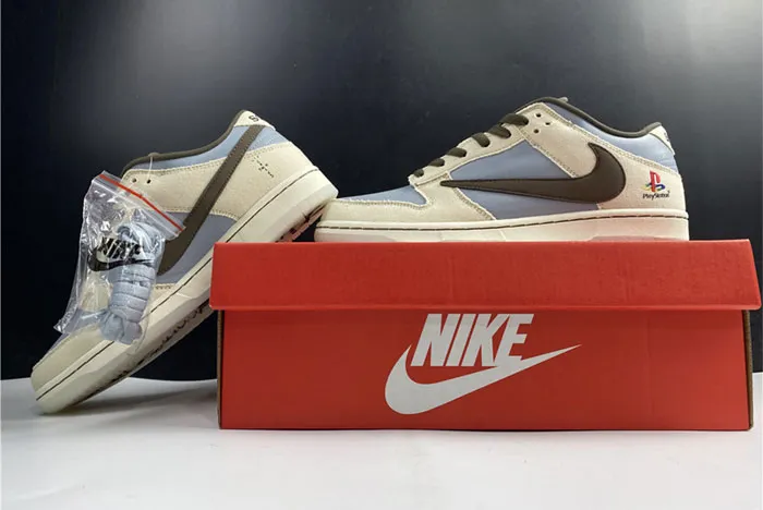 Nike X Travis Scott X Playstation  Dunk Low Pro CU1726-800