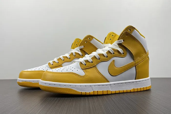 Nike Dunk High White Dark Sulfur DD1869-106