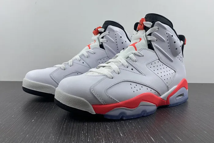 Air Jordan 6 Retro White Infrared 384664 123