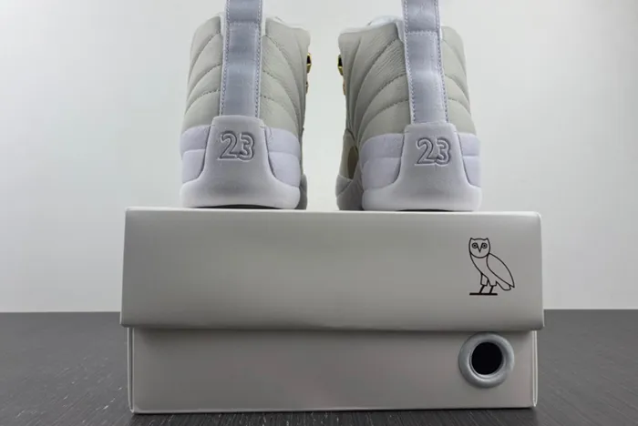 OVO x Air Jordan 12 White  873864-102
