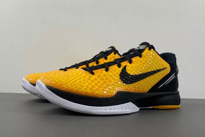 NIKE KOBE 6 PROTRO “LIGHTBULB” BLACK YELLOW 429659-700