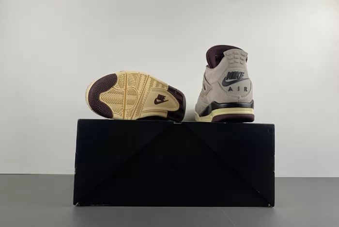 Ma Maniére x Air Jordan 4 Fossil Stone FZ4810-200